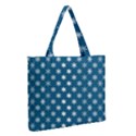 Snowflakes 001 Zipper Medium Tote Bag View2