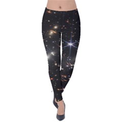 James Webb Space Telescope Deep Field Velvet Leggings by PodArtist