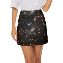 James Webb Space Telescope Deep Field Mini Front Wrap Skirt by PodArtist