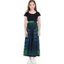 Technology-artificial-intelligence Kids  Flared Maxi Skirt View1