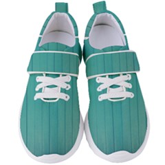 Green Surface  Women s Velcro Strap Shoes by artworkshop