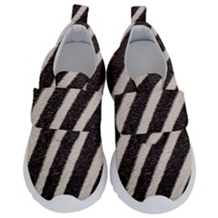  Zebra Pattern  Kids  Velcro No Lace Shoes by artworkshop