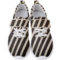  Zebra Pattern  Men s Velcro Strap Shoes by artworkshop