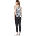 IM Fourth Dimension Black White 7 Flowy Camisole Tank Top View2