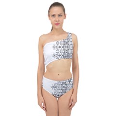 Im Fourth Dimension Black White 7 Spliced Up Two Piece Swimsuit by imanmulyana