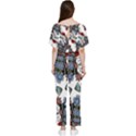 IM Fourth Dimension Colour 1 Batwing Lightweight Chiffon Jumpsuit View2