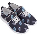 Eyes Evil Eye Blue Pattern Design Men s Velcro Strap Shoes View3