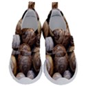 Snail Shells Pattern Arianta Arbustorum Kids  Velcro No Lace Shoes View1