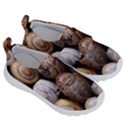 Snail Shells Pattern Arianta Arbustorum Kids  Velcro No Lace Shoes View3