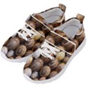 Snail Shells Pattern Arianta Arbustorum Kids  Velcro Strap Shoes View2