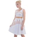 I Love Camping Knee Length Skater Dress View1