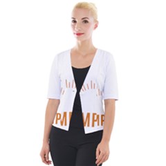 I Love Camping Cropped Button Cardigan by PFashionArt