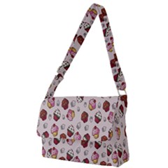 Cake Full Print Messenger Bag (l) by nate14shop