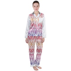 Im Fourth Dimension Colour 15 Satin Long Sleeve Pajamas Set by imanmulyana