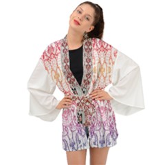 Im Fourth Dimension Colour 15 Long Sleeve Kimono by imanmulyana