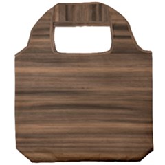 Texture Wood,dark Foldable Grocery Recycle Bag by nate14shop