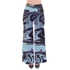 Abstract Painting Black So Vintage Palazzo Pants by nateshop