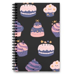 Birthday-cake 5 5  X 8 5  Notebook by nateshop