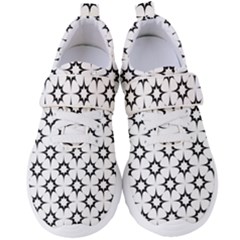 Black-white Women s Velcro Strap Shoes by nateshop