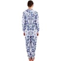 Blue-design Hooded Jumpsuit (Ladies) View2