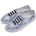 Blue-design Women s Classic Low Top Sneakers View2