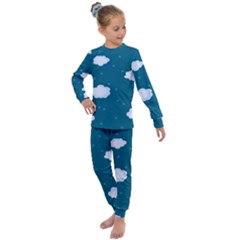 Clouds Kids  Long Sleeve Set  by nateshop