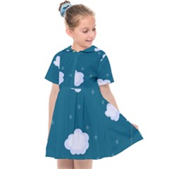 Clouds Kids  Sailor Dress by nateshop