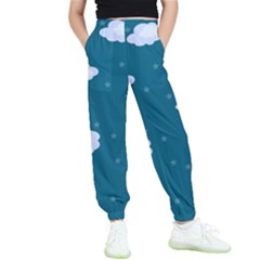 Clouds Kids  Elastic Waist Pants by nateshop