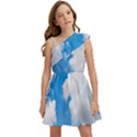 Cloudy Kids  One Shoulder Party Dress View1