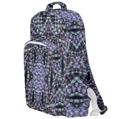 Abstract Kaleido Double Compartment Backpack by kaleidomarblingart