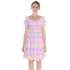 Dungeons And Cuties Short Sleeve Bardot Dress by thePastelAbomination