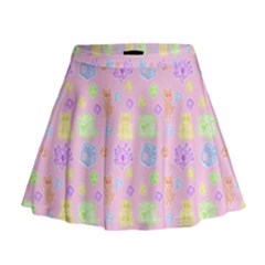 Dungeons And Cuties Mini Flare Skirt by thePastelAbomination