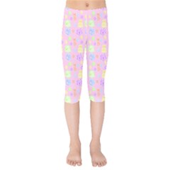 Dungeons And Cuties Kids  Capri Leggings  by thePastelAbomination