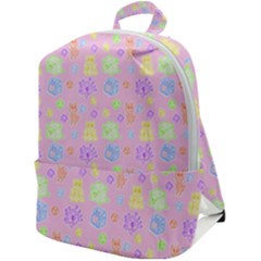 Dungeons And Cuties Zip Up Backpack by thePastelAbomination