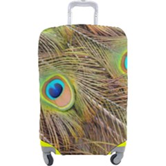 Peacock-bird Luggage Cover (large) by nateshop