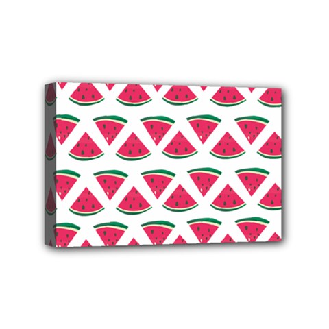 Illustration Watermelon Fruit-food Melon Mini Canvas 6  X 4  (stretched) by Sapixe