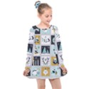 Advent Calendar Kids  Long Sleeve Dress View1