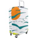 Sunset Glow Sun Bird Luggage Cover (Large) View2