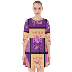 Halloween Cute Cartoon Smock Dress by Sapixe