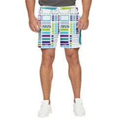 Peacock Pattern Men s Runner Shorts by Sapixe