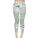 Circuit Board Inside Out Leggings View1