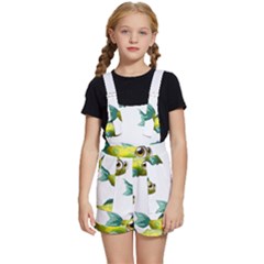 Fish Vector Green Kids  Short Overalls by Sapixe