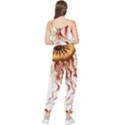 Animal Art Forms In Nature Jellyfish Sleeveless Tie Ankle Chiffon Jumpsuit View2