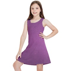 Background-purple Kids  Lightweight Sleeveless Dress by nateshop