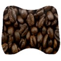 Black Coffe Velour Head Support Cushion View1