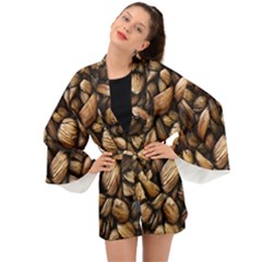 Coffe Long Sleeve Kimono by nateshop