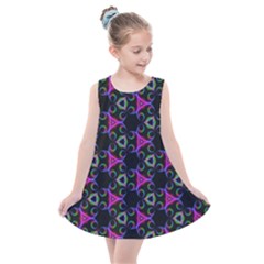 Background-triangle Kids  Summer Dress by nateshop