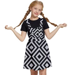 Background Pattern Geometric Kids  Apron Dress by Amaryn4rt