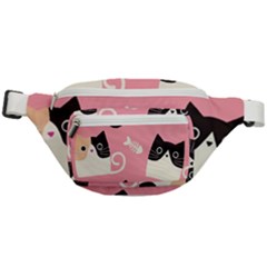 Cat Pattern Backgroundpet Fanny Pack by Amaryn4rt