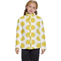 Fruit Food Juicy Organic Yellow Kids  Puffer Bubble Jacket Coat View1